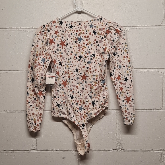 FREE PEOPLE Girls Like Us Bodysuit Stars - Picture 10 of 15